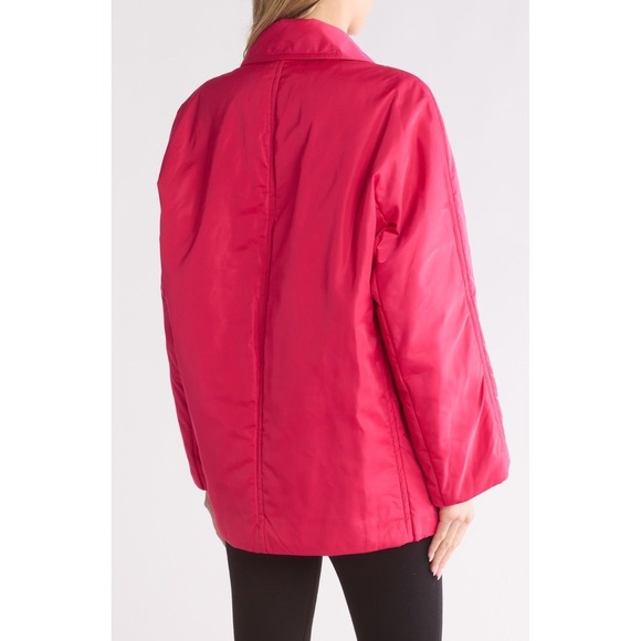 A.L.C. NWT Lincoln Water-Resistant Jacket Pink L Snap Front Designer - Picture 4 of 7